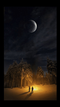 صور خلفيات صحراء في الليل فخمة للايفون